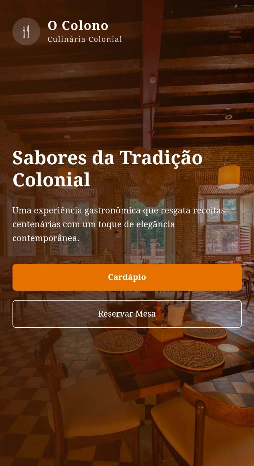 App Mobile de Restaurante